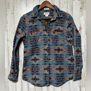 Ariat Multicolor Button Down Shirt with Classic Fit